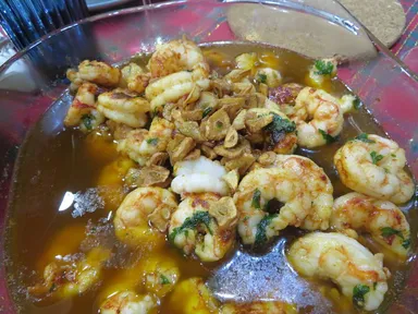 Gambas al ajillo